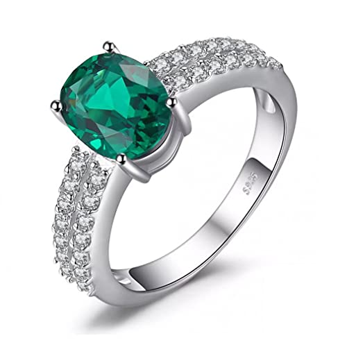 Bague émeraude 1,7 ct argent pour un mariage élégant