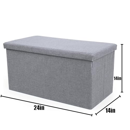 Tabouret de rangement cube pliable pour libérer l'espace du salon - 2