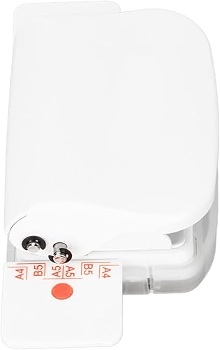 Miniatura 8 de Máquinas de encuadernación, mini máquina de encuadernación manual multiusos de 6 agujeros, máquina de encuadernación de bobina para oficina en casa