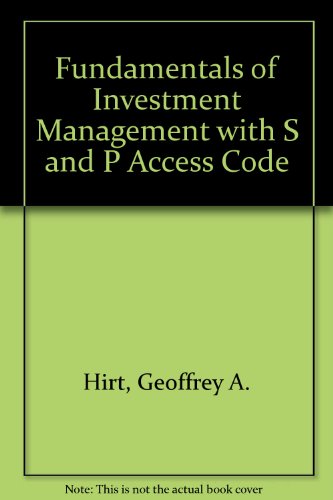 Fundamentals of Investment Management with S an... 0071118012 Book Cover