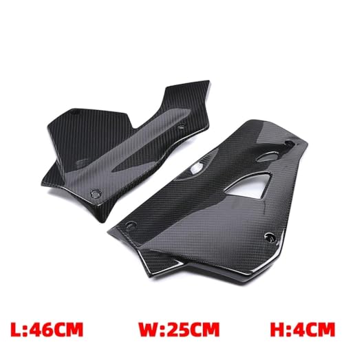 Fibre carbone pure 3K pour panneau carénage latéral S1000 XR protection moto - 2