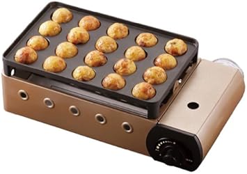 イワタニ カセットグリルたこ焼器 炎たこ 穴 レシピ 竹串5本付き Cb Tk A Iwatani イワタニ たこ焼き器 Amazon