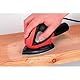 wolfcraft 10 Haft-Schleifblätter für Holz und Metall 96 x 136 mm I 1763000 I Körnung 120 I für Multischleifer, Dreieckschleifer, gelocht zur Staubabsaugung
