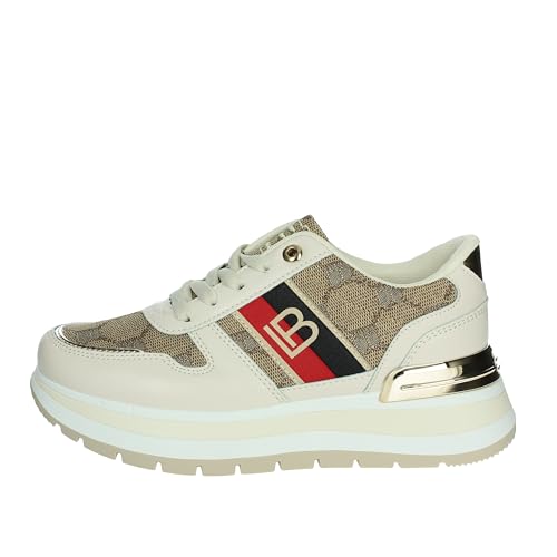 Baskets Laura Biagiotti art.8914 : finition premium et style beige