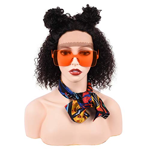 Short Curly Lace Front Wig 100% Human Hair