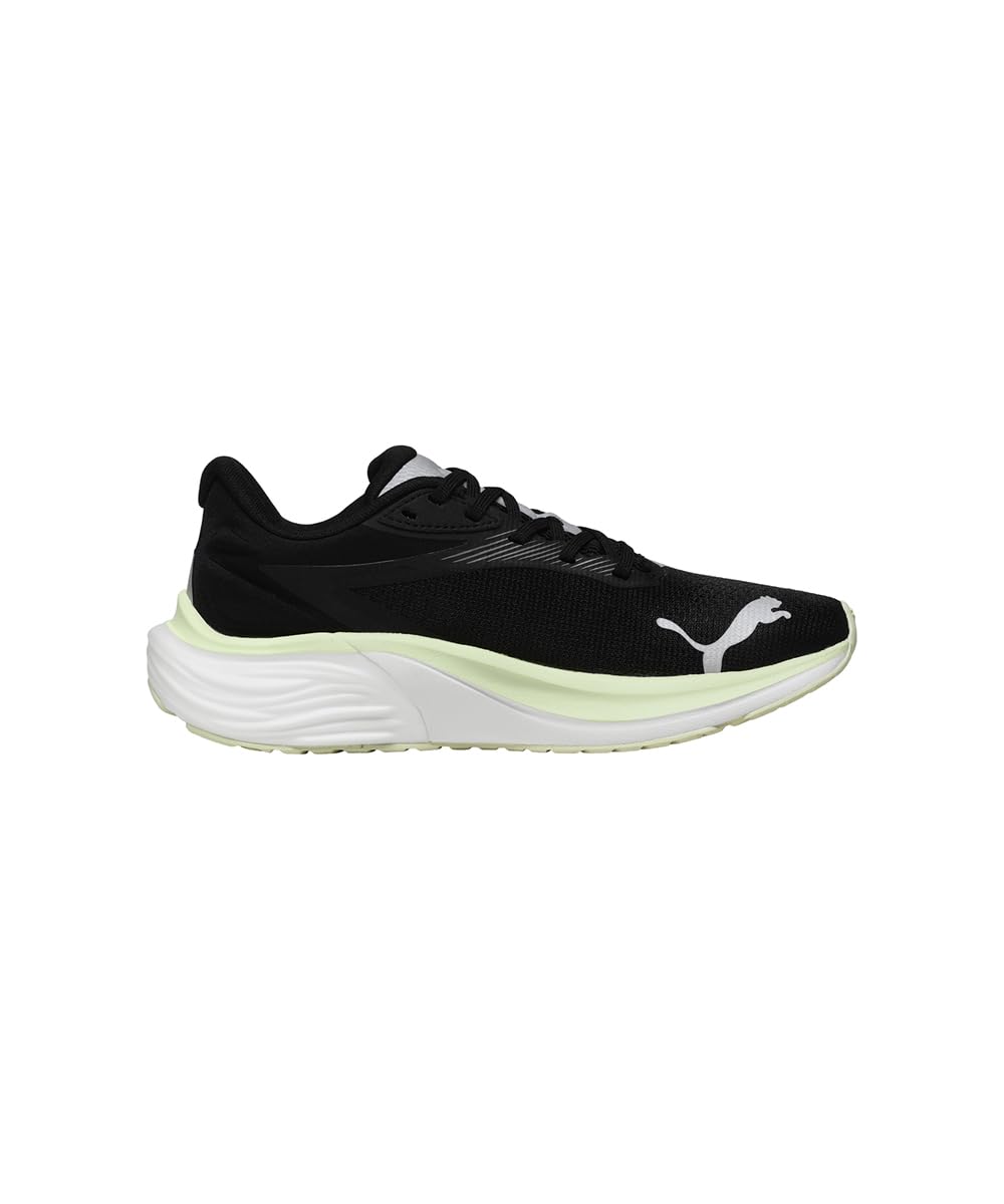 PUMA Damskie buty do biegania szosowego Electrify Nitro 4 WN, czarne jabłko Spritz-Vibrant Blue, 40 UK, Puma Czarne jabłko spritz żywy niebieski, 40.5 EU