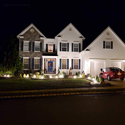 Leonlite 12-Pack Led Landscape Pathway Light, 3W 12V Ac/Dc Low Voltage Path Lights Cri90+, Ip65 Waterproof, Non-Dimmable, Etl Listed, Bronze Aluminum Housing, 4000K Cool White #TOP6
