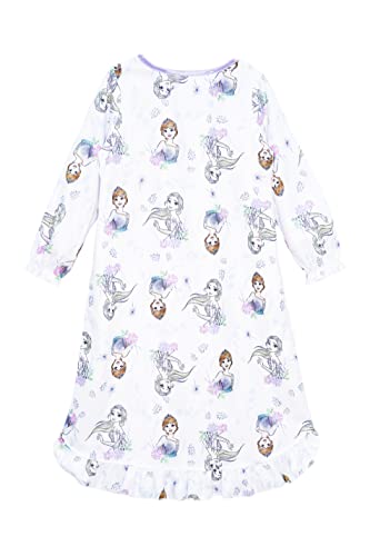 Disney Girls' Frozen Nightgown, Floral Sisters2