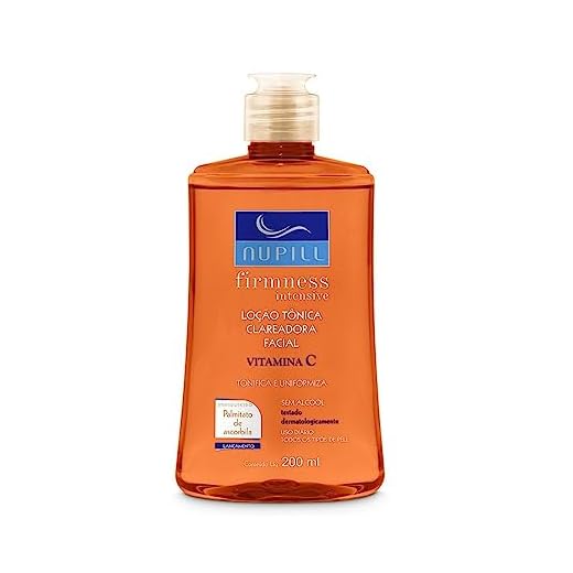 Loção Tônica Clareadora Vitamina C 200Ml, Nupill