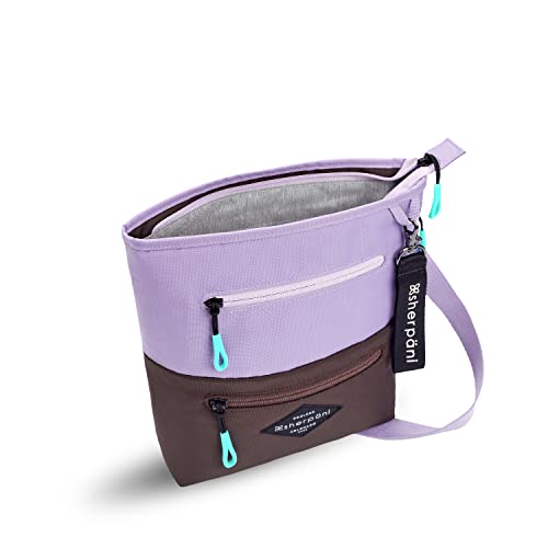 Image of Sherpani Sadie, Nylon Crossbody Bag, Lightweight Shoulder Bag, Cross Body Purse, Crossbody Bags for Women, Travel Bag, RFID Protection WITHOUT Coin Purse (Lavender)