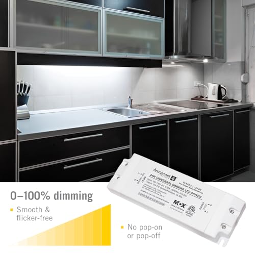 Image of Armacost Lighting 24-Watt Universal Dimmable 12V DC LED Driver TRIAC 840240N