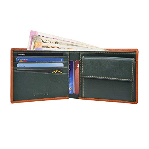 Image of Cross Brown Men's Wallet Stylish Genuine Leather Wallets for Men Gents Purse with Money Coin and Card Holder Compartment (AC188072-2)