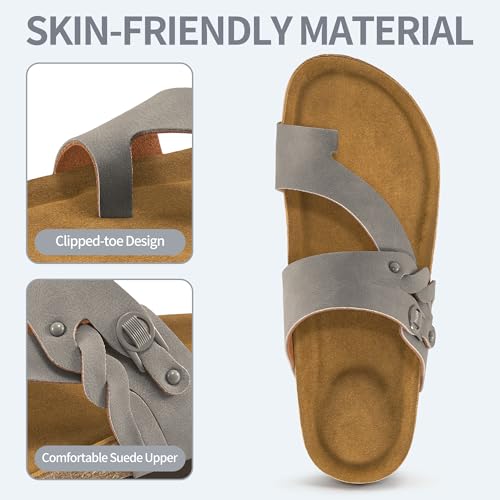 Sandals Womens Dressy Flat: Comfortable Outdoor Women Sandals- Beach Summer Women Slides for Walking3