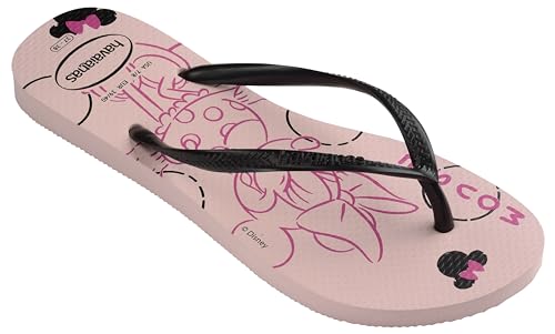 Chinelo Havaianas Kids Slim Disney Rosa Peonia 29/30