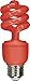 GE 78956 Energy Smart 13-Watt Spiral Compact Fluorescent Bulb, Red
