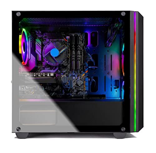 Image of Skytech Gaming Chronos Mini Gaming PC Desktop - Intel Core-i5 10400F 2.9GHz, GTX 1660 Ti, 500GB SSD, 16G DDR4 3000, AC Wi-Fi, Windows 10 Home 64-bit