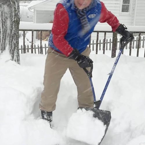 Snow Joe Snow Shovel with 18-Inch Blade and Assist Handle, 3.5 Lbs - Heavy-Duty Lightweight Shoveling Tool for Ice Removal, Shovelution SJ-SHLV01 by Snow Joe - Image 8