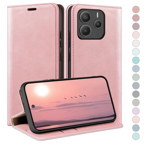 Coque Redmi Note 14 protection anti-piratage RFID étui portefeuille