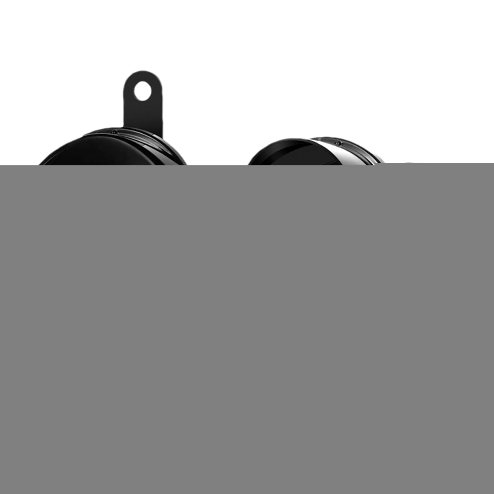 Aleradores De Coche De 12V Fuerte - 2 Piezas Accesorios De Reemplazo Impermeables | Alerador De 12 Voltios Para Vehículos En Forma De Caracol | Para Coche Camión Vehículo Bicicleta Motocicleta