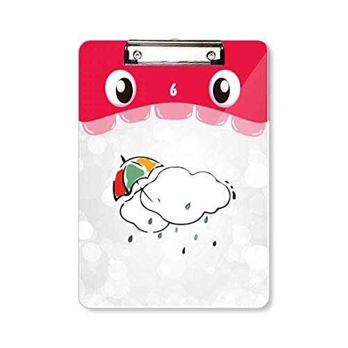 Porte-bloc A4 parapluie à pince forte pour prise de note