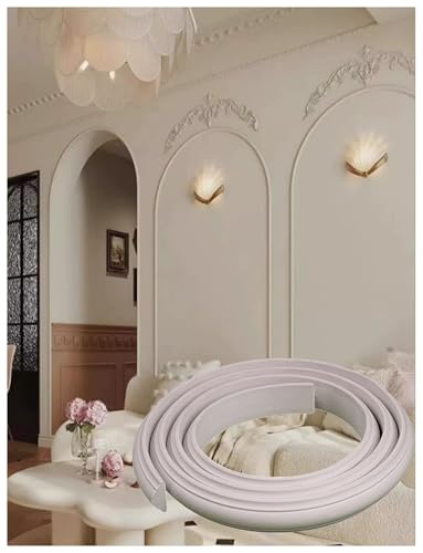 �ǃ��[���f�B���O�g���� �_��ȃ��[���f�B���O�A�~���[�h�A�L���r�l�b�g�t���[���{�[�_�[�p�����ǃg�����A�ȒP�ɐݒu�ł���z�[��DIY�B(W 3cm/1.2in,300cm/9.8ft)