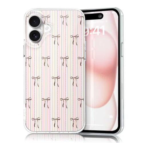 Coque iPhone 16 motif mignon pour le style des femmes
