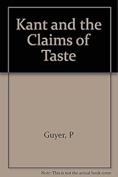 Hardcover Kant and the Claims of Taste Book