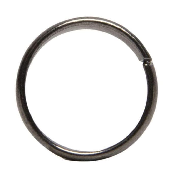 Image of Men's Black Horse Shoe Iron Ring - Adjustable