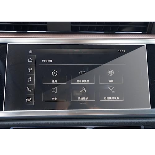 Verre trempé Audi Q3 évitez les rayures sur l'écran GPS de navigation