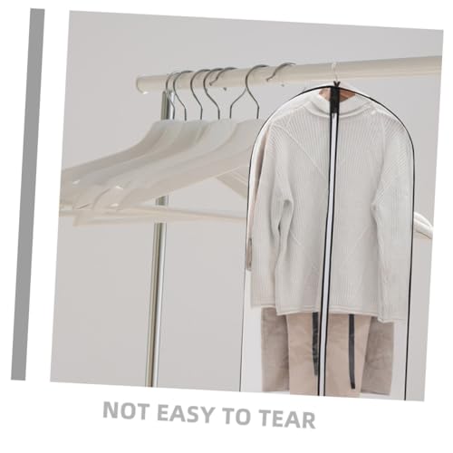 GLEAVI 3pcs Clothing Storage Bag Sealed Hanging Garment Bags for Storage Dustproof Cover3