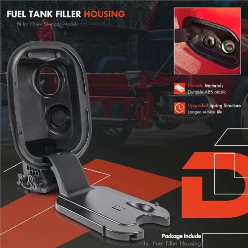 Carcasa del tubo de llenado de combustible 84745944 para Silverado 1500 6.6FT 4