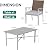 YITAHOME 7-Piece Patio Furniture Set, Outdoor Wicker Conversation Dining Furniture with 6 Chairs, Soft Cushions and Imitation Wood Grain Dining Table for Backyard, Balcony and Garden