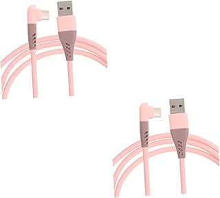 UKCOCO 2Pcs Cabo De Dados Typec Carregadores De Telefone C Carregador De Telefone Tipo-C Interface Linha De Dados Cabo De Carga USB C Cabo De Carregamento De Telefone Móvel Cabo De