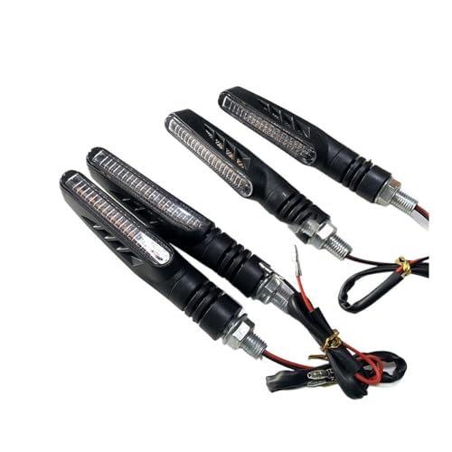 Clignotants de moto momt indicateurs de direction noirs CB500F - 4