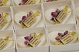 Rossesie Herzförmige Seifen, handgefertigte duftende Mini-Seifen für Brautparty, Party, Hochzeit,...