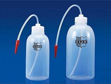 Esaw Low Density Polyethylene Made WASH Bottles 500ML PACK OF 6PC.