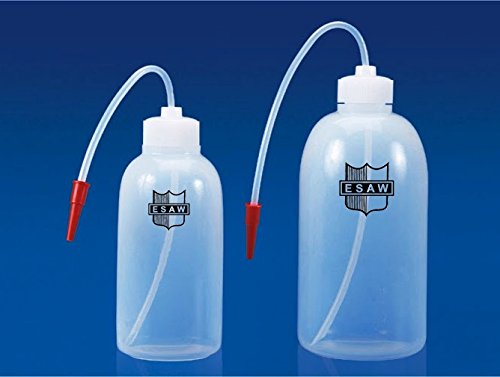 E.S.A.W Low Density Polyethylene Made WASH Bottles 1000ML PACK OF 6PC.