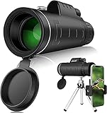 teleskopleiter 2m 【BILDER MIT HOHEM KONTRAST UND HOHER AUFLOSUNG】 - Zoomteleskop ist mit einem BAK-4-Prisma und einem vollständig mehrfach beschichteten Objektiv ausgestattet, das eine hervorragende Lichtdurchlässigkeit und Helligkeit garantiert. Die Lichtdurchlässigkeit erreicht eine Sichtweite von bis zu 99,5%. Die integrierte Nachtsicht bei schlechten Lichtverhältnissen hilft Ihnen, Dinge bei schlechten Lichtverhältnissen zu sehen.
