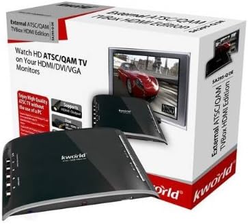 KWorld KW-SA295-Q DE External ATSC/QAM TVBox HDMI Edition (KW-SA295-Q DE)