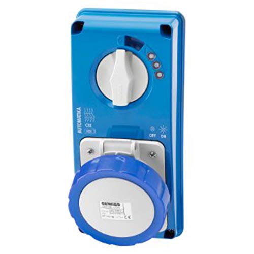Gewiss gw66156 N Prise industrielle interbloquée verticale IP67 16A 230V