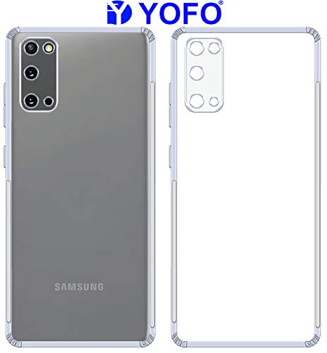 YOFO-Silicon-Back-Cover-for-Samsung-S20-S11E-Transparent-Camera-Protection-with-Dust-Plug