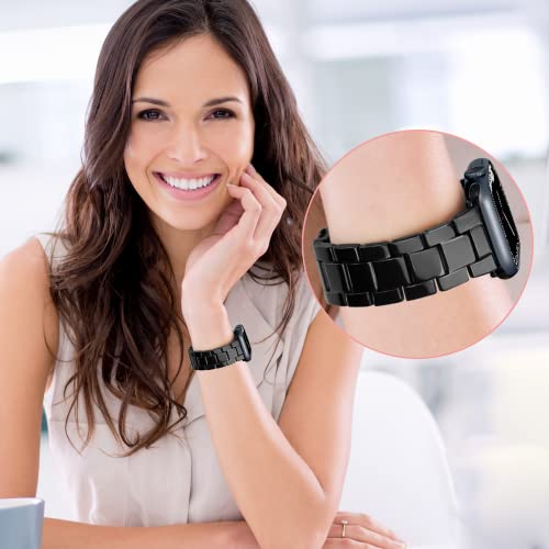 Image of Light House Apple Watch Bands-Fashion Lightweight Resin iWatch Bands for Women Men 38mm /40mm /41mm /42mm(Series 11 10), 49mm /46mm /45mm /44mm /42mm(S 3 2 1), Compatible with Apple Watch Series 11 SE 10 9 8 7 6 5 4 3 Ultra