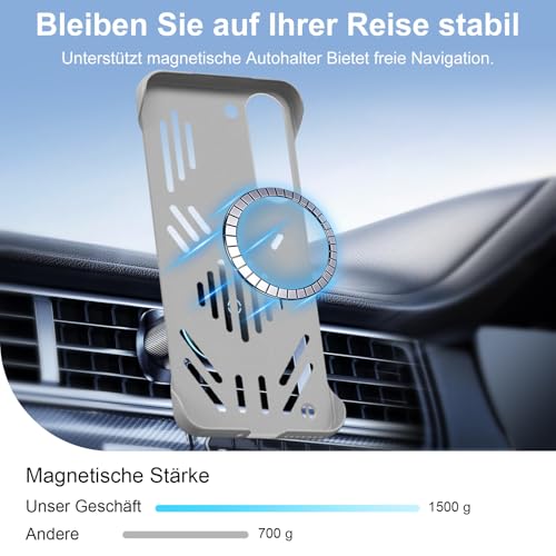 Coque S23 Plus MagSafe : résout la surchauffe et protège des chocs