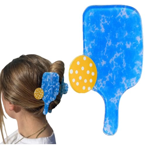 Pinzas para el pelo de pickleball y pasadores deportivos para peinados de mujer y niña 1