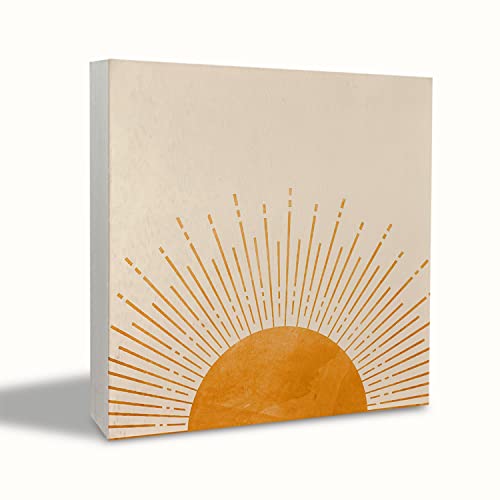 KEUSPI Summer Boho Sun Desk Decor