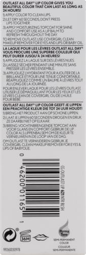 Image of COVERGIRL Outlast All-Day Lip Color With Topcoat, Natural Blush (Pack of 2)