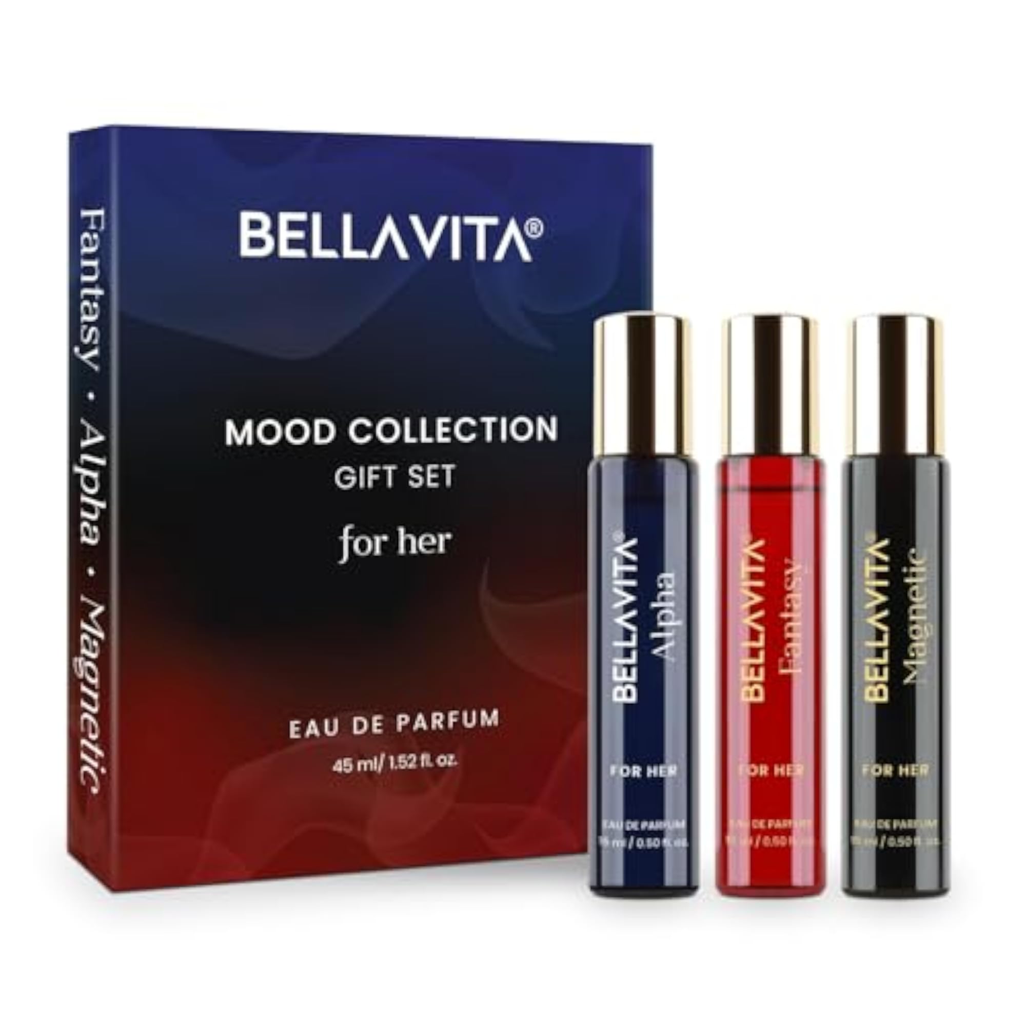 Mood Collection Gift Set 3x15ML, Long Lasting EDP