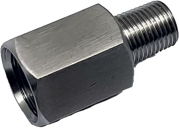 US -3 AN AN3 Male To M10 X 1.0 Metric Stainless Steel Brake Fuel - Foto 11