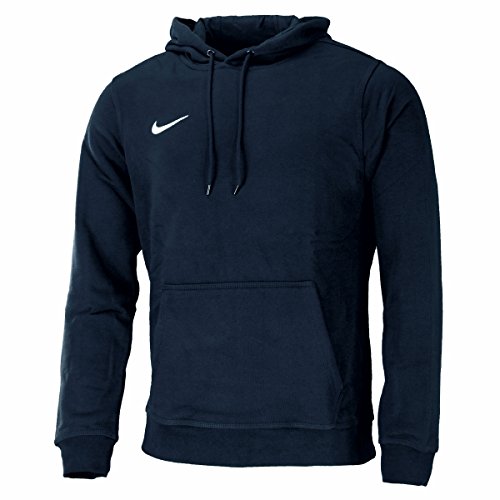 Nike Herren Kapuzenpullover Team Club, Blau (Obsidian/White), M
