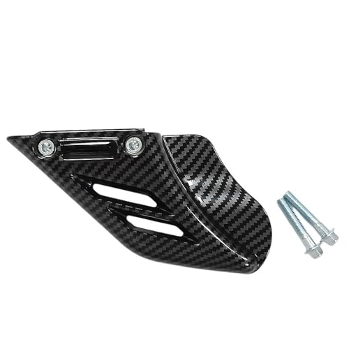 Cubierta de protección motor motocicleta ligera en fibra de carbono para YZFR3